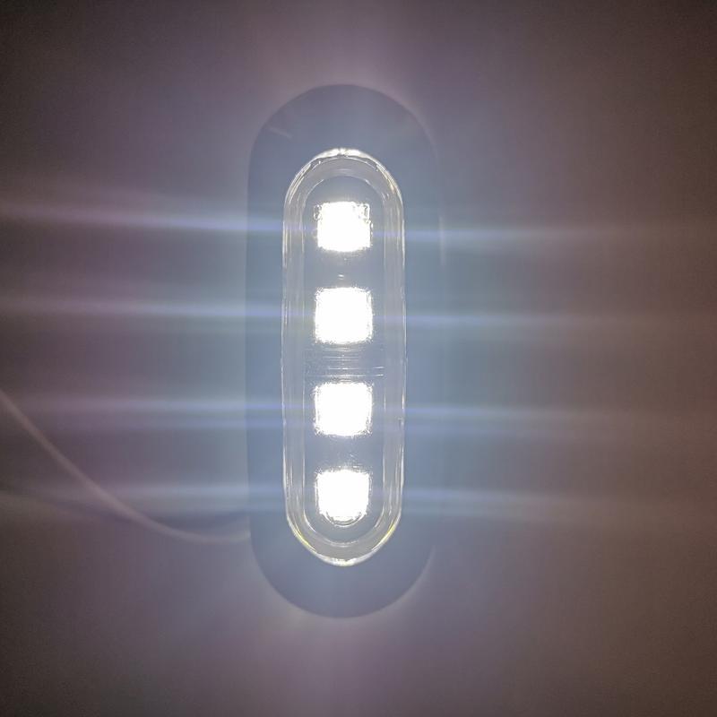 Ip67 Waterproof Truck Side Marker Lights 4 LED Rear Side Marker LED Side Marker 12/24v Turn Signal Lights LED Trailer Lights