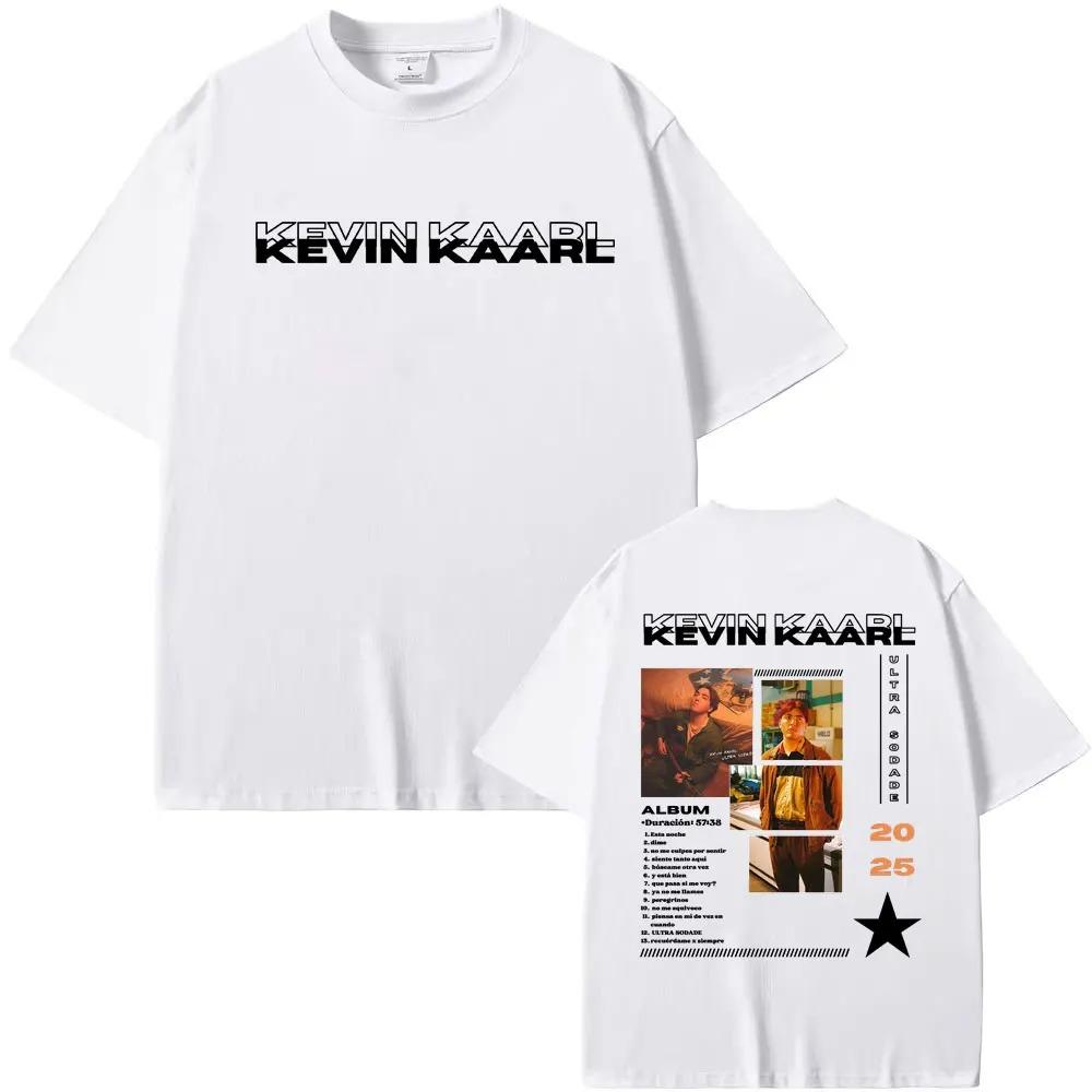 Kevin Kaarl Rapper Ultra Sodade Tour Cover TShirt Unisex Trendy Vintage Soft Oversized Streetwear Women And Men Tshirt