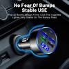 Multi Protocol Car Charger 150W 5 Port Simultaneous Charging PD QC30 Fast Charge USB C Type C For iOS Android Devices Accessory