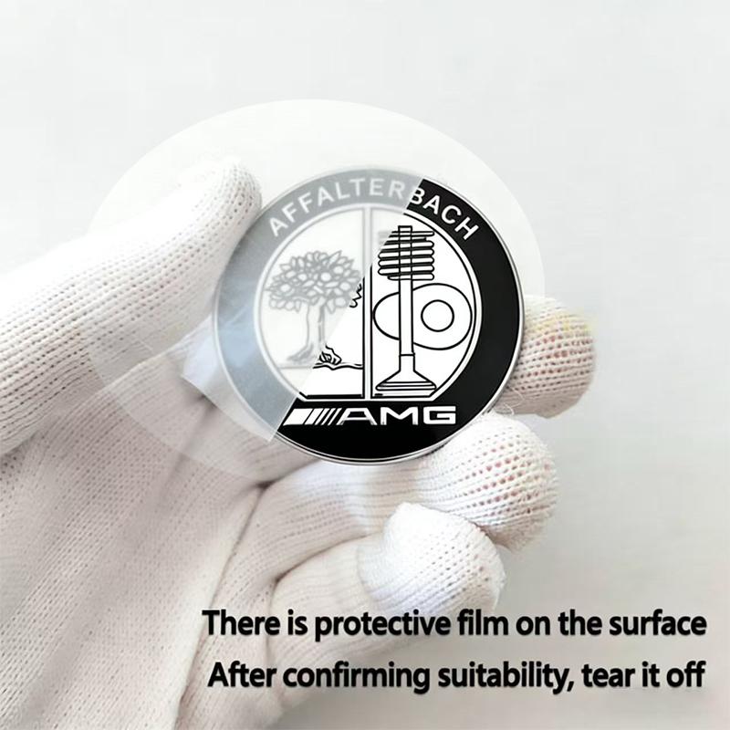 MITV3 4Pcs 56MM Car Emblem Wheel Hub Center Cap Sticker Rim Badge Cover For Benz AMG Sprinter W201 W210 CLS GLB EQE GLK GLE Class A180