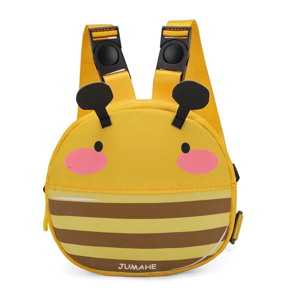 

Cartoon Pet Harness Oxford Cloth Pet Waist Bag Leash Attachment Dog Backpack Puppy bee