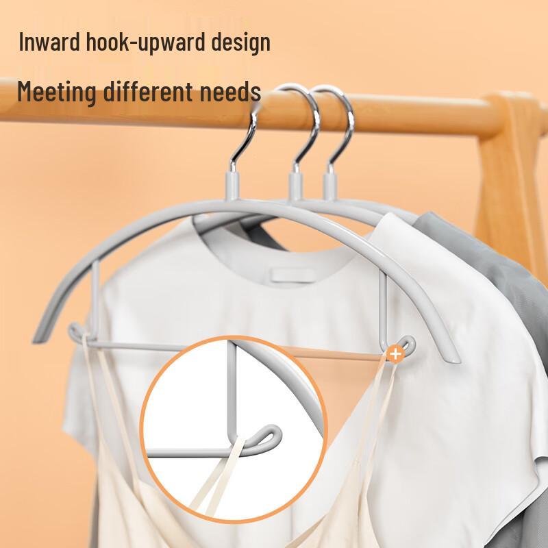 Thickened Anti-Slip Dipped Clothes Hangers for Adults
