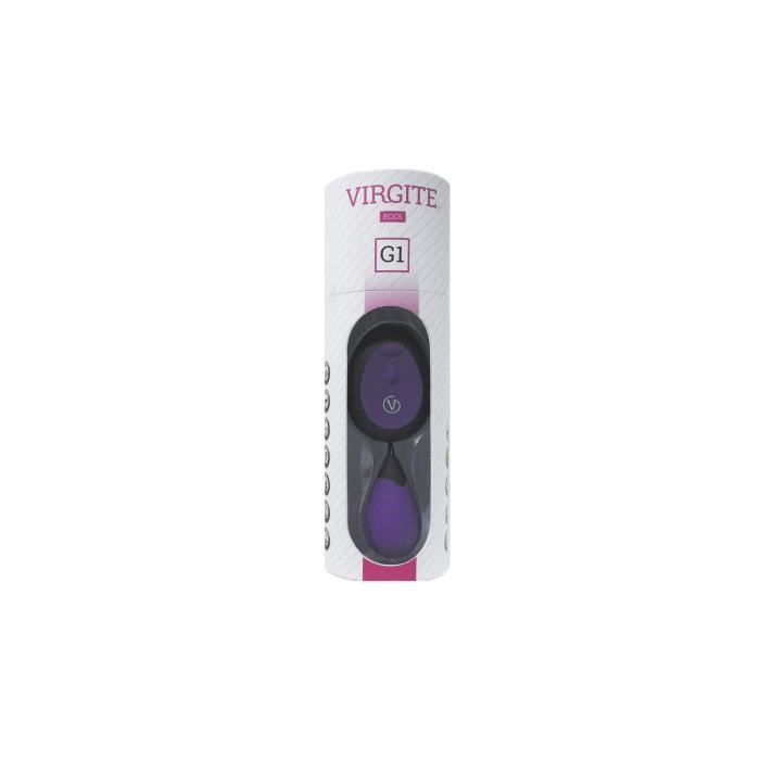 Masturbateur pour hommes - Virgite - Egg G1 - Rechargeable - 10 modes de vibration - Violet