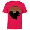 Squirrel Retro Vintage Funny Adults Unisexs Tshirt P1OrA