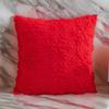Household Pillow Cover Soft Faux Christmas Reusable Protectors Cover for Outdoor Traveling Decoration