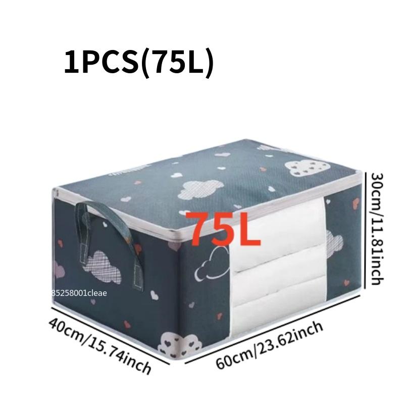 1/2/4PCS Big Capacity Quilt Clothes Duvet Blanket Storage Bag Organizer Sorting Bags Dustproof Closet Under-Bed Moisture Proof