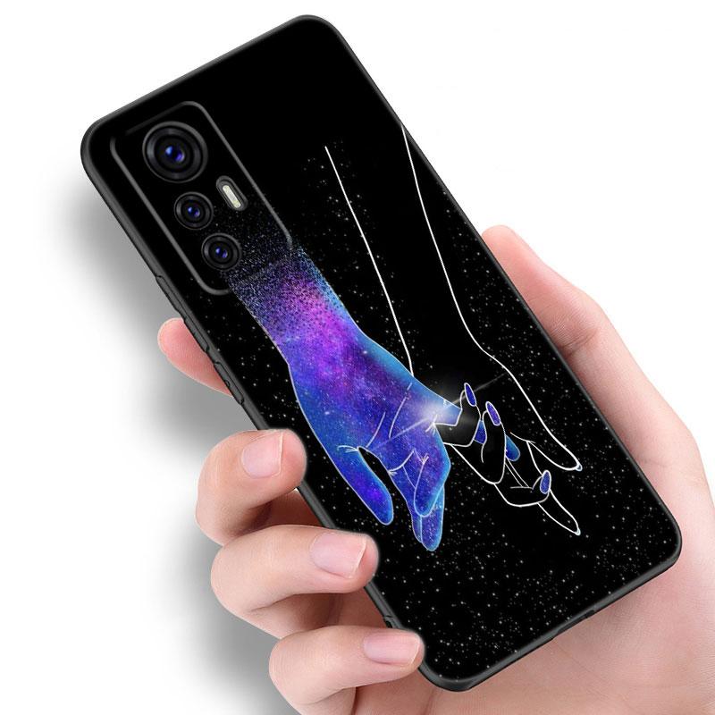 Funda de Teléfono Kpop Love On The Finger Para Xiaomi Mi A2 8 9 SE Note 10 10T 11 12 Lite 9T 11T 12S 12T Pro A3 6X 12X TPU Negra