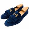 Great Loafers Royal Navy System Suede Leather Women 39 192232Z Used