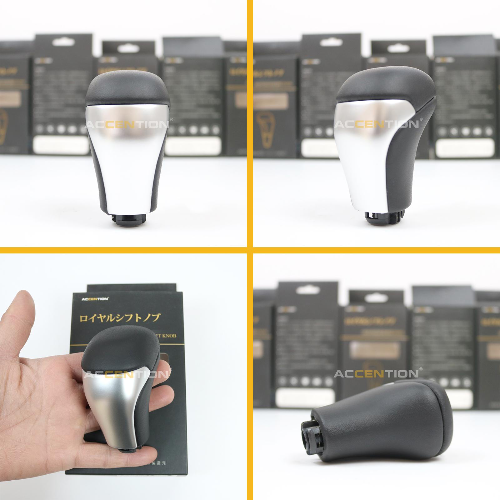 Black Carbon Fiber Gear Shift Knob For Toyota Highlander 2014-2018 Tacoma 2016 2017 2018 01