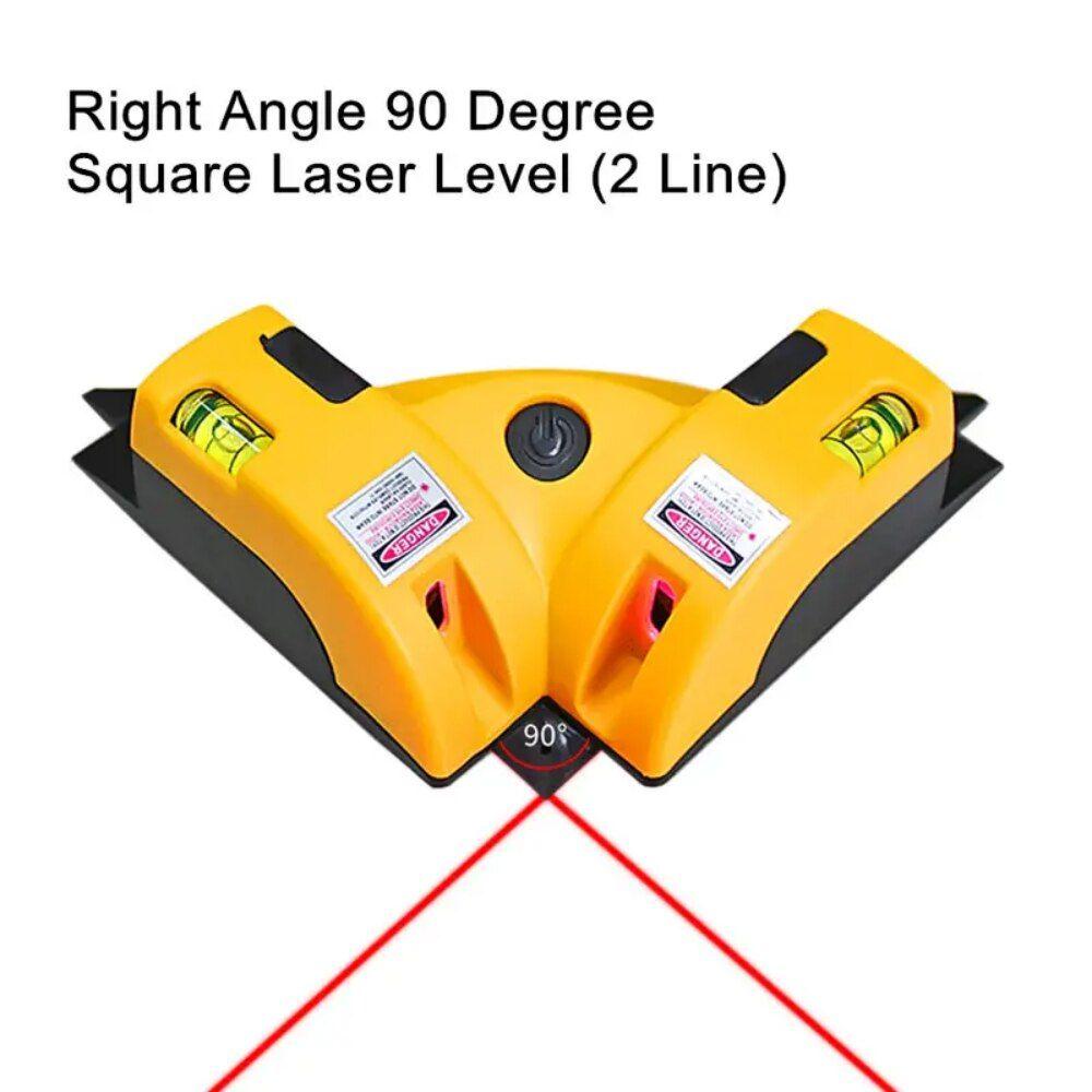 Accurate Measurement Right Angle Ground Wire Instrument Laser Line Marker  Woodworking Accessories