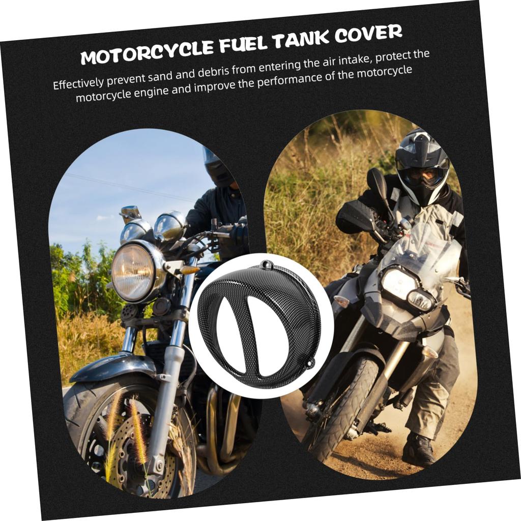 HEALEEP Motorcycle Cover Motorcycle Cover Replacement Air Engine Cooling Motorcycle Accessories Abs Black