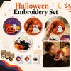 Halloween Embroidery Kit with Cute Design for DIY Crafts