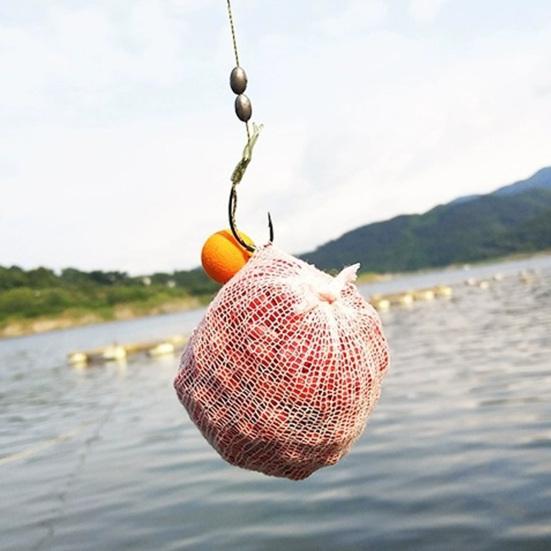 Fishing Mesh Strong Elastic Dissolves Quickly PVA PVA Carp Fishing Mesh Refill Stocking for Fishing