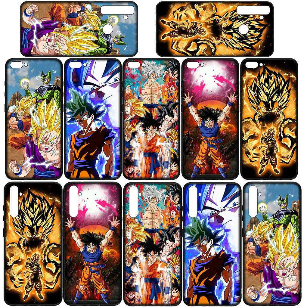 Case for Samsung Galaxy S25 S23 S24 Ultra FE Plus S9 A05 A06 A15 A16 A36 A37 A35 A54 A55 A56 A57 A25 A26 A53 Cartoon Dragon Ball Goku DragonBall Cover