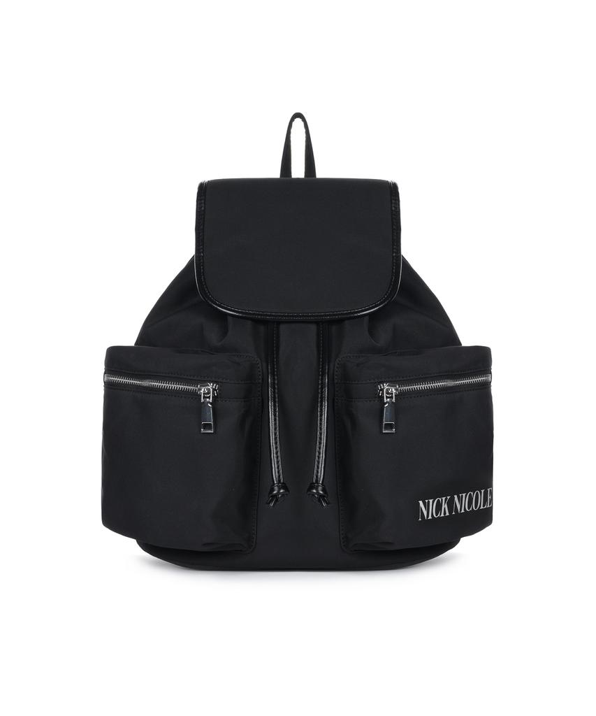 Nick&Nicole Nicole Two Pocket Rucksack_Black