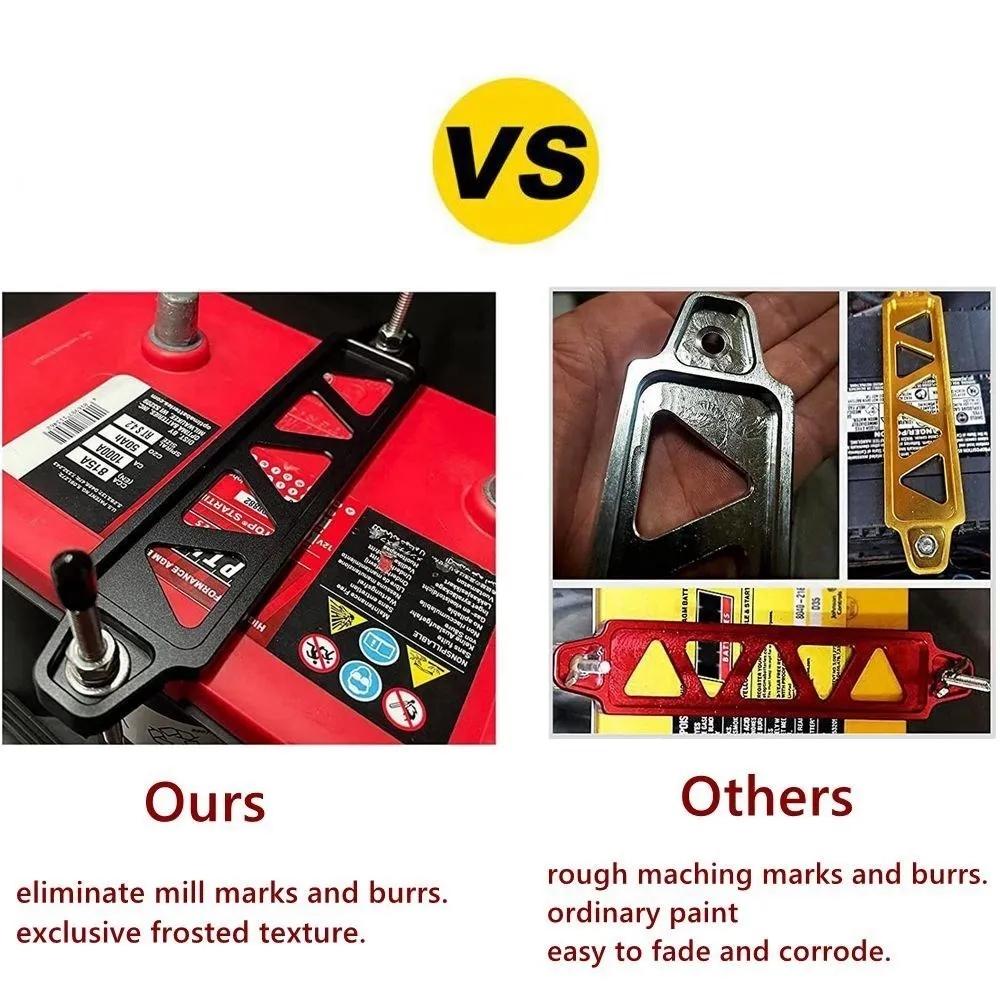 Univerzální držák baterie pro Subaru Upevňovací držák Hliníkové tyče pro Honda Civic EK EG Držák baterie Down BT-1006