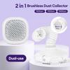 130W Super Suction Brushless Nail Dust Extractor Powerful Nail Dust Collector Nail Art Manicure Fan Vacuum Cleaner With 2 Filter