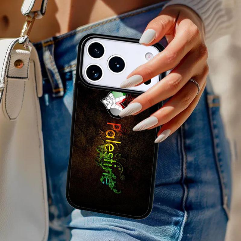 

Love Free P=alestine Flag Phone Case For iPhone 17 Air 14 15 13 12 Max Cover For Apple 16e 11 Pro Max Plus Coque iPhone 14plus