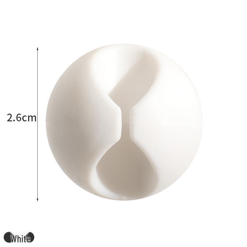 

Настольный кабельный органайзер: Клипса для кабеля передачи данных, зарядки и телефона с наклейкой на стену белый