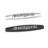 10x1.7CM Auto Seiten Metall Aufkleber Heck für Mercedes Benz Avantgarde Grand Edition Emblem W211 W212 W213 W205 GLA GLK GL GLC GLE