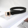 Simple And Versatile Korean Style Women's No-hole Belt For Summer Fashion