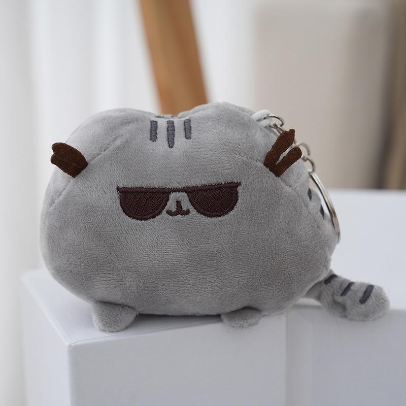 Cartoon Delightful Cat Plush Doll Adorable Kitten Toy Pp Cotton Stuffed Animal