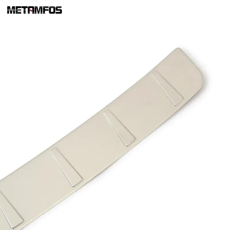 For Volvo XC60 XC 60 2017- 2024 Exterior Rear Trunk Bumper Foot Plate Tailgate Door Sill Scuff Guard Plate Accessories