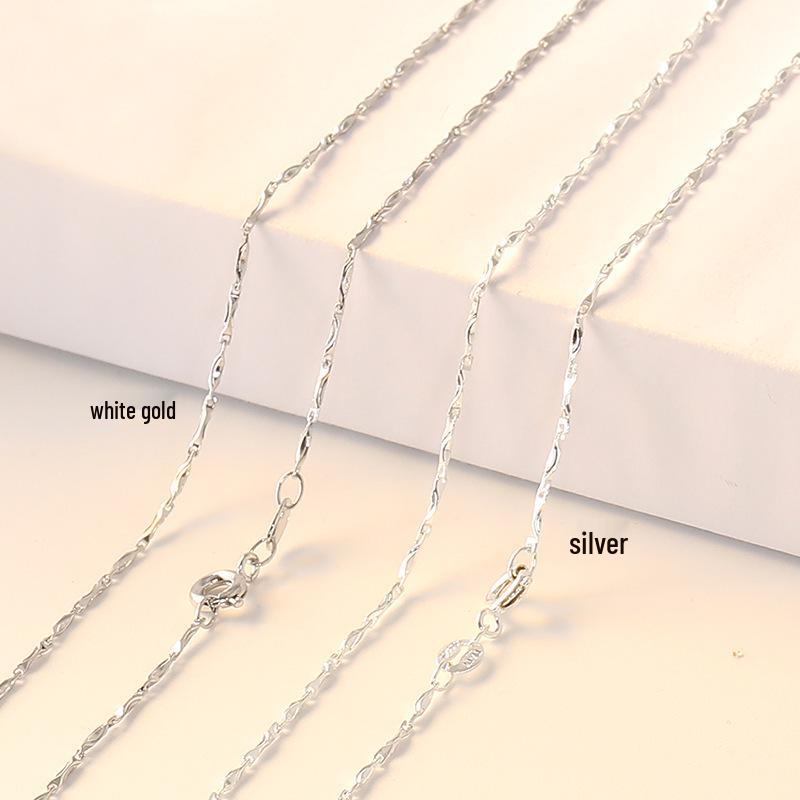 Universal DIY Adjustable Clavicle Cross Chain Necklace for Women