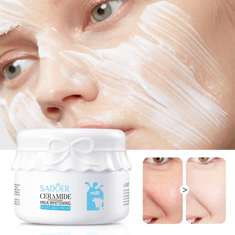 Popular Milk Cream 120g SADOER Milk Hydrating Moisturizing Moisturizing Cream