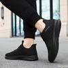 Men'S Sports Spring New Polyurethane Lightweight Casual Single Shoe Solid Color Versatile Mesh Breathable Sports Shoes Sneakers