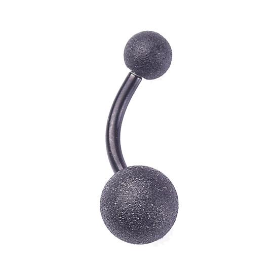 Limeimei Sexy Mulheres Aço Inoxidável Dupla Bola Barbell Umbigo Anel Body Piercing Jóias