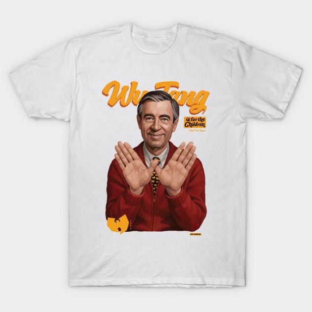 Mr Rogers  For The Children  graphic Unisexs TShirt Unisex ONeck 100 Cotton Short Sleeve Y2k Oversized Popular Fashion Tee