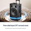 SAST ST-1509 High-Power Bluetooth Outdoor Karaoke Trolley Speaker