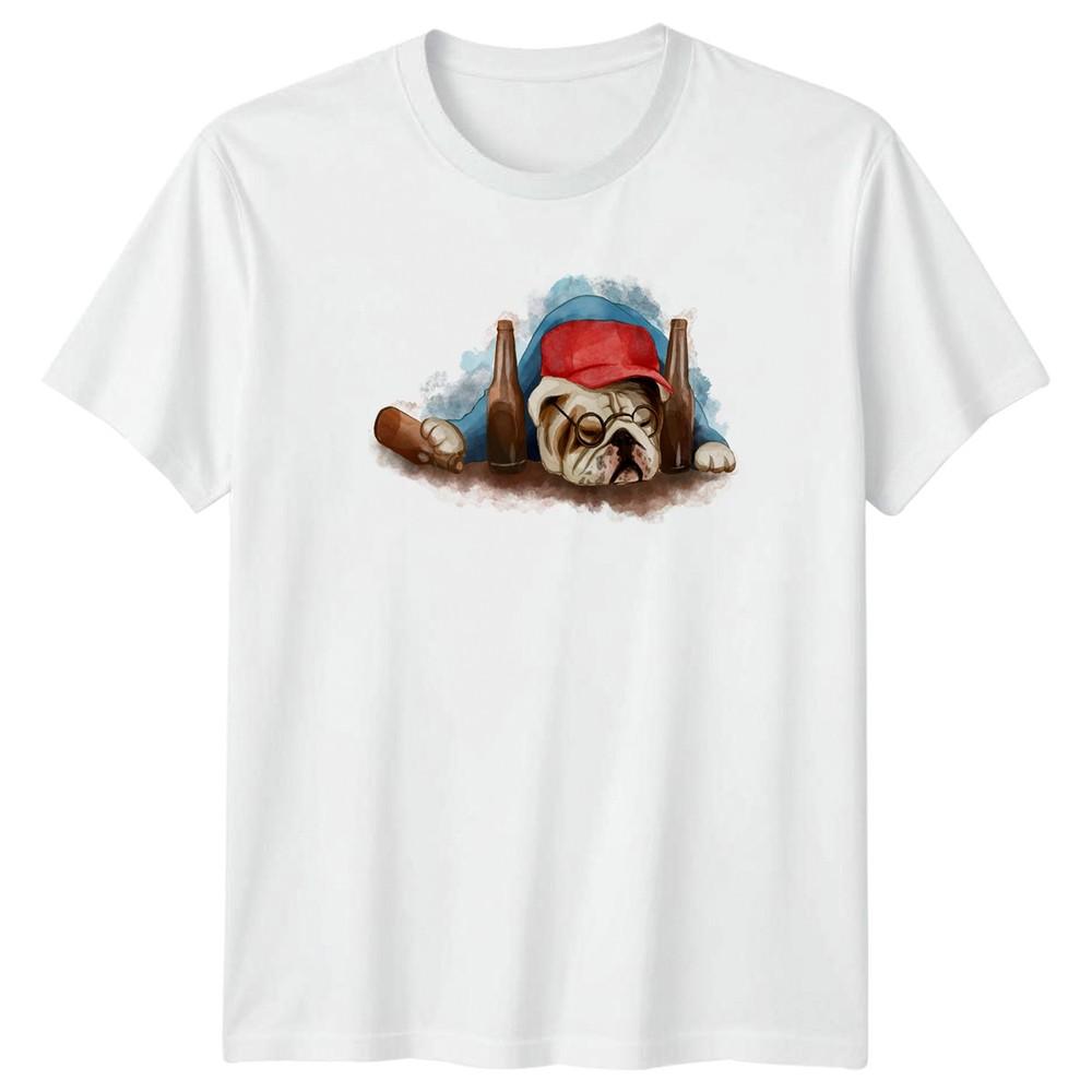 I Just Need A Nap And Maybe TShirt Bulldog Drinking Beer Birthday Gift S