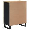 Sideboard with 4 Doors 60x33x75 Cm Solid Mango Wood