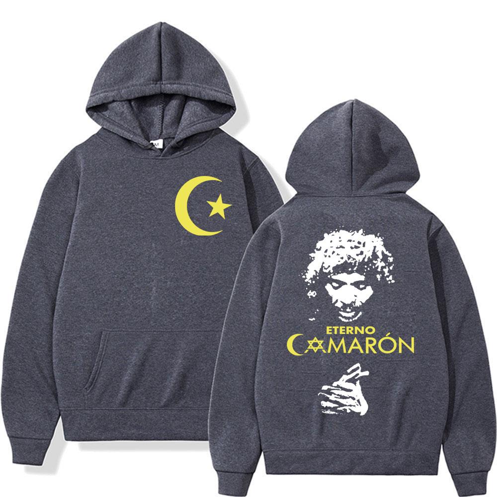 Camaron De La Isla Flamenco Premium Envio Hoodies Unisex Harajuku Vintage Hoodie Tops Oversized Loose Long Sleeve Sweatshirts