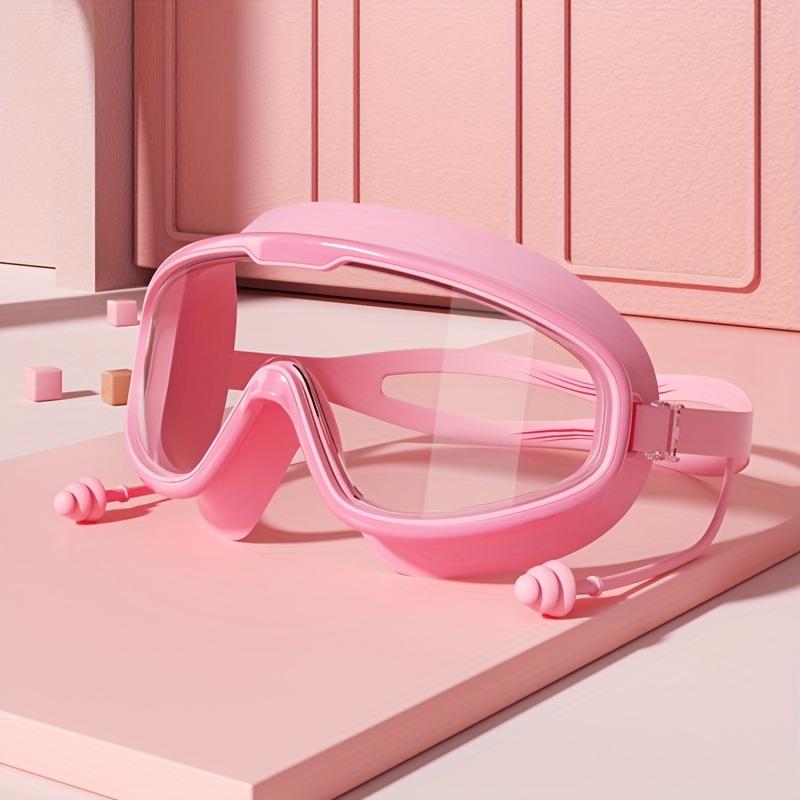 1pc Children's Swimming Goggles, Large Frame Waterproof Anti-fog Swimming Glasses, Fit For Boys And Girls Aged 3-14