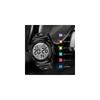 Senors Digital Sports Watch Men's 50m Waterproof Multi-Function LED Display Outdoor Watch Black