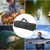 Ergonomic Fishing Equipment Bag with Thickened Spongiform Lining and Accessible Carrying Belts for Anglers