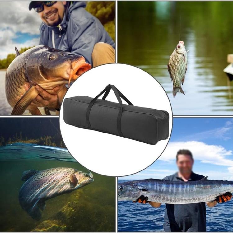 Ergonomic Fishing Equipment Bag with Thickened Spongiform Lining and Accessible Carrying Belts for Anglers