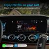 AI Box Lite Wireless CarPlay & Android Auto Adapter with Netflix, YouTube – Plug & Play Converter for 2016+ Cars