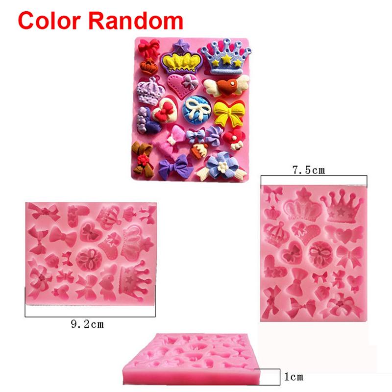 Silicone Fondant Cake Mold Cupcake Jelly Candy Chocolate Cake Decoration Moulds