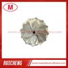GT12 39.20/49.00 Mm 6+6 Blades Reverse High Performance Turbocharger Billet/milling/aluminum 2618 Compressor Wheel