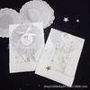 Korean-Style Silver Lace Paper Doilies for DIY Journal Decoration