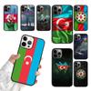 Azerbaijan Flag Phone Case For iPhone 17 Air 15 16 11 12 13 14 Pro Max Cover For iPhone 17 Air Max Plus Coque Fundas