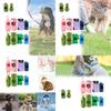 Eco-friendly Thickened Biodegradable Pet Waste Bags For Dogs And Cats In Assorted Colors