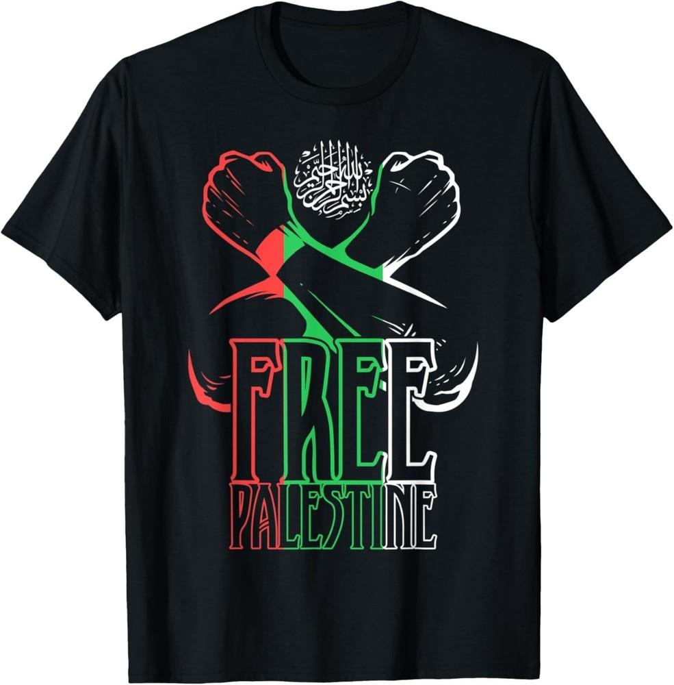 Палестина Свободная Газа Свободная Палестина Бисмиллях Басмала Унисекс Футболка XXXXL