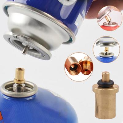 Outdoor Camping Brenner Umwandlung Kopf Lange Flache Tank Herd Gas Flasche Adapter