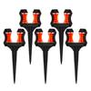 Garden Hose Guide Spike, Hose Roller Guide Spike, Watering Hose Holder Stake, Protect Plants And Prevent Tangles for Lawn Yard Irrigation