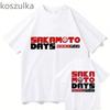 2025 New Anime Sakamoto Days T-Shirts Taro Sakamoto Fans Tops Tees Short Sleeved T-Shirt Unisex Wounisex Summer Pure  Streetwear